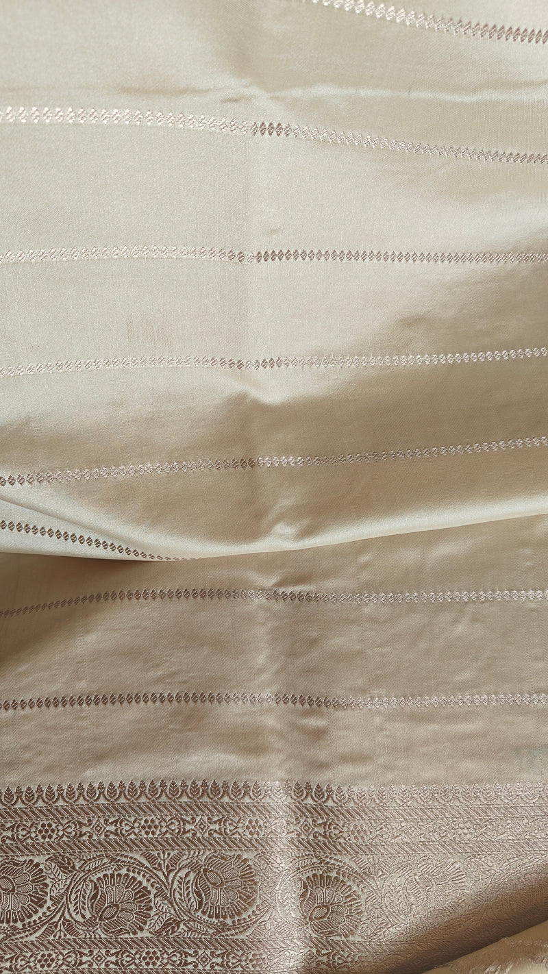 Pastel Meenakaari Tanchoi Silk Saree