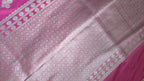 Pastel Pink Silver Zari Saree