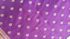 Purple Katan Silk Saree