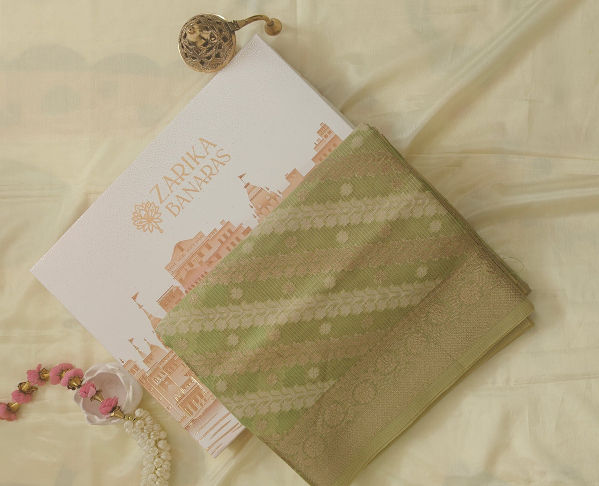 Parrot Kota Cotton Saree