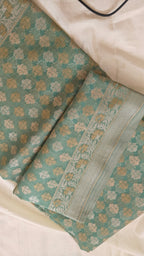 Sea Green Kota Cotton Saree