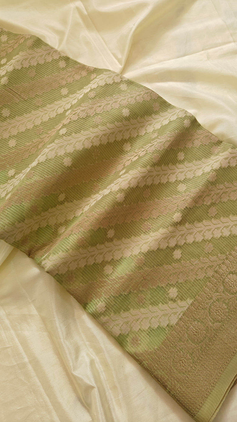 Parrot Kota Cotton Saree