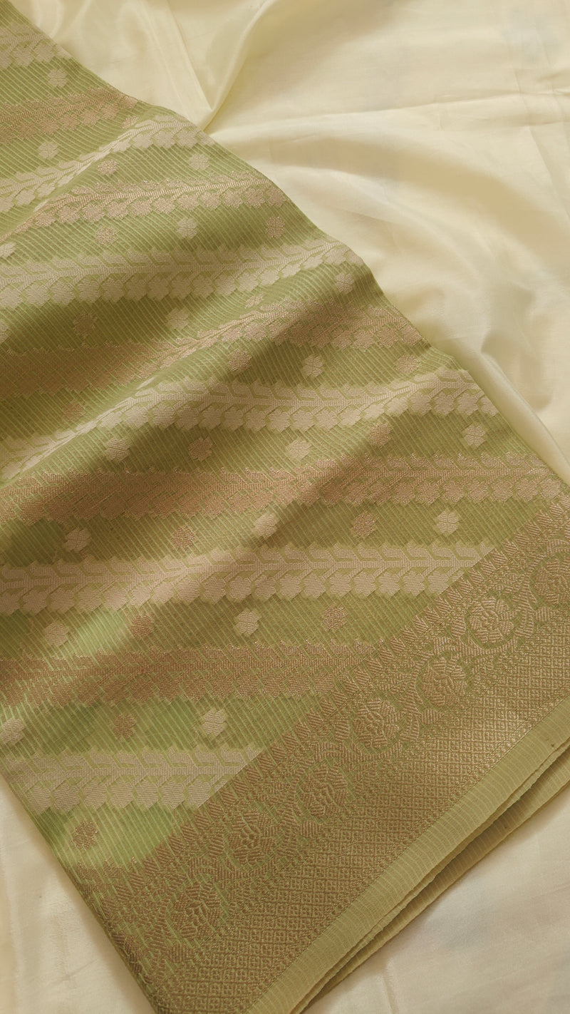 Parrot Kota Cotton Saree