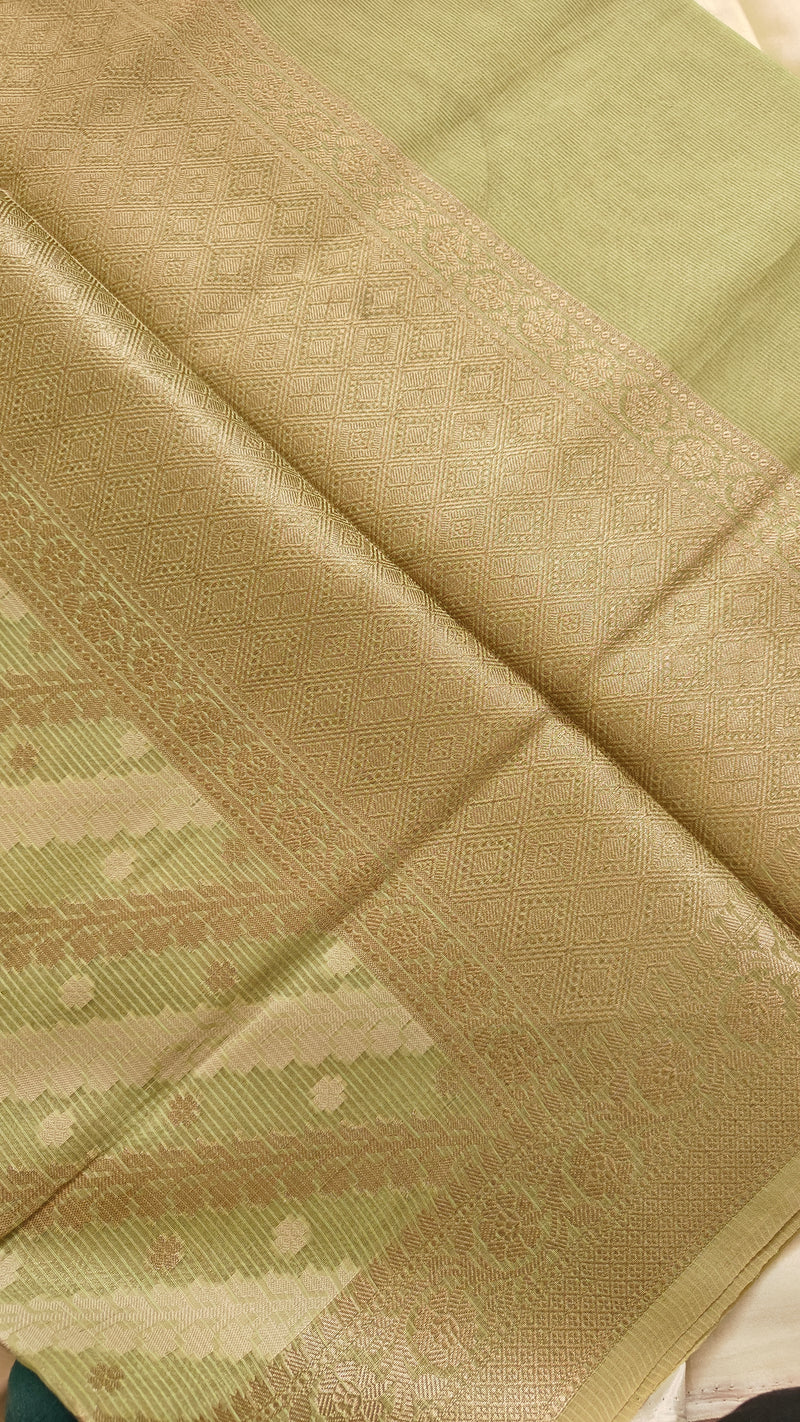 Parrot Kota Cotton Saree