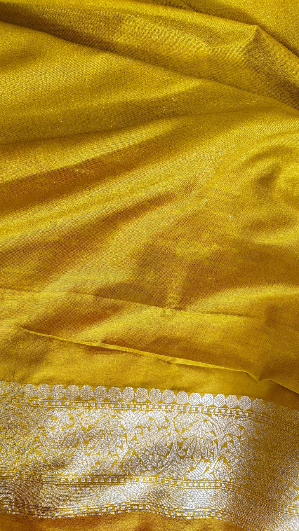 Magenta Pink  Golden Yellow Georgette Saree