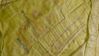 Parrot Thread Work Organza Saree