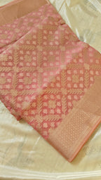 Pink Kota Cotton Saree
