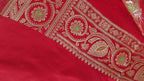 Red banarasi Katan Meenakari