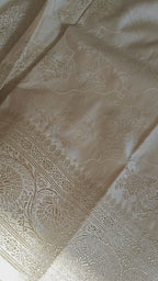 Golden Tanchoi Silk Saree