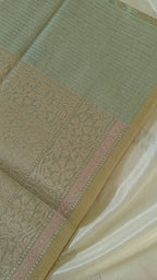 Light Green Kota Cotton Saree