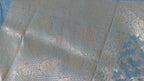 Sky Blue Georgette Saree