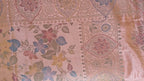 Peach Tanchoi Meenakari Banarasi Silk