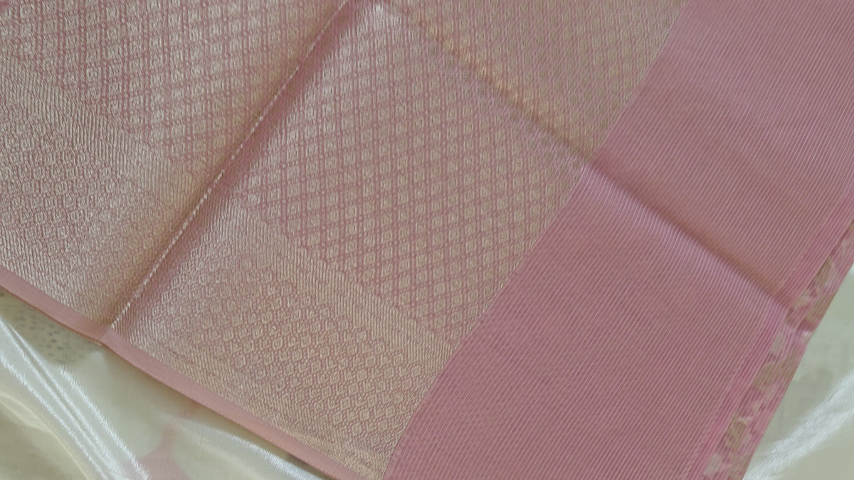 Pink Kota Cotton Saree